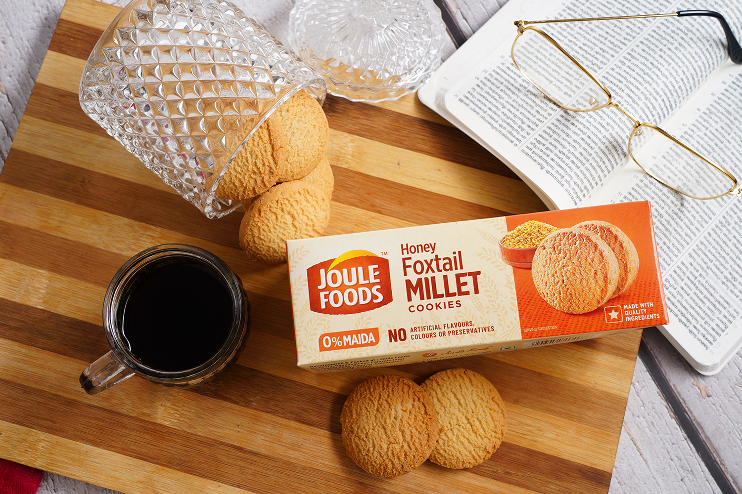 Honey Foxtail Millet Cookies Joule Foods